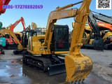 2021 Komatsu KX70 mini excavator, front three-quarter view