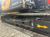 2022 Volvo EC140 crawler excavator undercarriage view