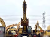 2024 Caterpillar 374FL crawler excavator, front view