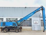 2017 Fuchs MHL360 F material handler, side profile view