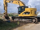 2008 Caterpillar 328D crawler excavator side view
