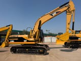 2017 Caterpillar 320BL crawler excavator, side profile view