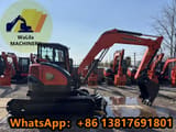 2023 Yanmar ViO80 mini excavator, side profile view