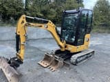 2023 Caterpillar 302 mini excavator, side view