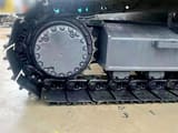 2007 Komatsu PC200-7 crawler excavator track assembly detail