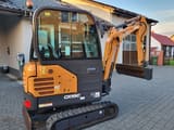 2022 CASE CX19C mini excavator, side view