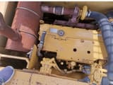 2020 Caterpillar 323D2L crawler excavator engine compartment view