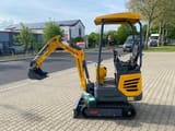 Berger Kraus BK1250JS mini excavator, side view