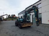 2015 Gallmac TG12 wheel excavator, front three-quarter view