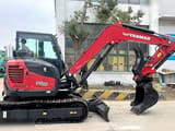 2020 Yanmar ViO80 crawler excavator side view
