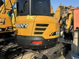 2023 Sany SY35U mini excavator, rear view