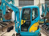 2022 Kubota U25 mini excavator, side view