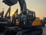 2026 Hyundai HX220HD crawler excavator, front three-quarter view