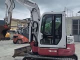 2007 Takeuchi TB153 FR mini excavator, side view
