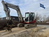 2021 Takeuchi TB290-2 mini excavator, side view