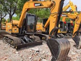 2020 Sany SY75C crawler excavator, front three-quarter view