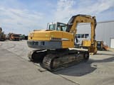 2004 Liebherr R 317 LITRONIC crawler excavator, rear three-quarter view