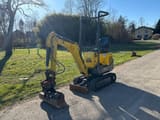 2019 Wacker Neuson 803 mini excavator, side view