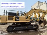 2018 Komatsu PC430 crawler excavator, side profile view