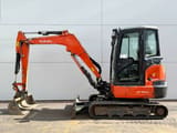 2020 Kubota KX037-4 mini excavator, side view