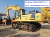 2022 Komatsu PC450-8 crawler excavator, side view