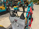 2024 Kubota U10 mini excavator operator station view
