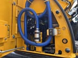 2021 JCB JS145W wheel excavator engine compartment detail