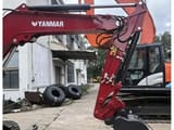 2025 Yanmar VIO85 mini excavator, side profile view of boom and arm