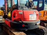 2021 Kubota KX155-5 mini excavator, rear three-quarter view
