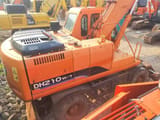2021 Doosan DH210W-7 wheel excavator, rear three-quarter view