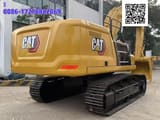 2023 Caterpillar 336GC crawler excavator rear three-quarter view