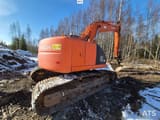 2005 Hitachi Zaxis 225USR-LC crawler excavator, rear three-quarter view