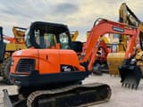 2020 Doosan DX60 crawler excavator, side view