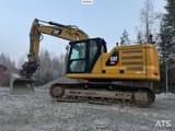 2018 Caterpillar 323 crawler excavator, side view