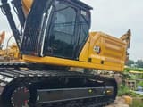 2022 Caterpillar 345GC crawler excavator side view