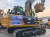 2025 Caterpillar 330D2L crawler excavator, rear three-quarter view