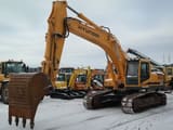 2008 Hyundai R360LC-7A crawler excavator, front three-quarter view