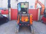 2024 Hitachi ZX33U-6 mini excavator, rear view
