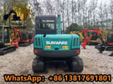 2023 Sunward SWE80E9 mini excavator rear view