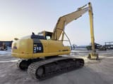 2013 Komatsu PC210LC-8 crawler excavator, rear three-quarter view