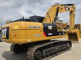 2024 Caterpillar 330DL crawler excavator rear three-quarter view