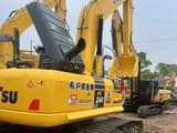 2007 Komatsu PC240-8 crawler excavator rear three-quarter view