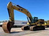 2008 Caterpillar 345C crawler excavator side view