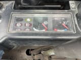 2013 New Holland E50 B SR mini excavator instrument cluster view