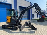 Berger Kraus BK4000KJS mini excavator, side view