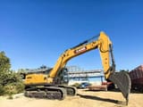 2026 XCMG XE370G crawler excavator, side profile view
