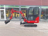 2025 Mole M20 mini excavator, side view