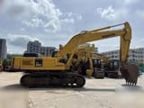 2016 Komatsu PC400-8 crawler excavator, side view