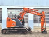 2022 Hitachi Zaxis 135 US crawler excavator, side view