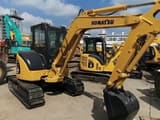 2023 Komatsu PC35 MR mini excavator, side view